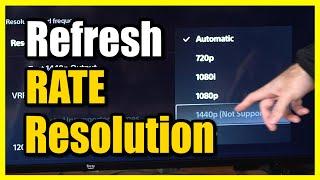 How to Check the Resolution & Refresh Rate of TV on PS5 Console (Fast Tutorial)