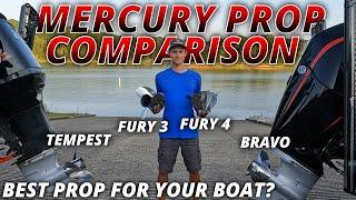 TESTING and COMPARING Mercury Marine Props