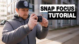 Snap Focus Tutorial I Ricoh GR III & GR III X