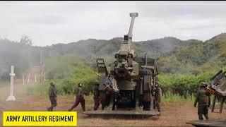 PHILIPPINE ARMY: ATMOS 2000 155mm self propelled howitzer system test fire