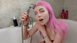 Washing my Pink hair for the First Time