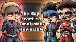The Boys React to Omni-Man  // Invincible is WORSE?! // Gacha Reaction