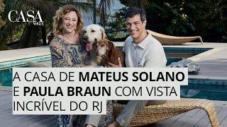 Mateus Solano e Paula Braun abrem casa sustentável repleta de peças reaproveitadas | CASA VOGUE