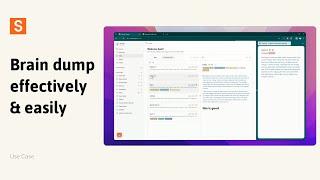 Brain Dump without worrying about missing your ideas | Saner.ai #productivity #braindump #inbox