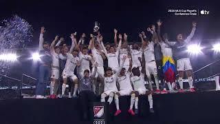 LA Galaxy Lift Western Conference Trophy | Audi 2024 MLS Cup Playoffs