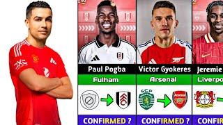  HERE WE GO! UNBELIEVABLE TRANSFER WINTER 2025, RONALDO TO MAN UNITED , POGBA, GYOKERES, FRIMPONG