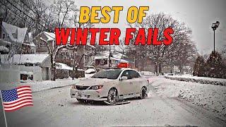 Best of WINTER FAILS | Car Sliding Crash, Spinning Out on Icy Roads, Crash on Black Ice, Snowstorm