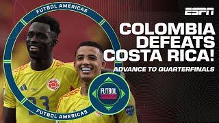 Colombia advances to quarterfinals after 3-0 victory over Costa Rica  | Futbol Americas