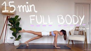 15MIN full body hourglass pilates workout // everyday workout for a toned body | LIDIAVMERA