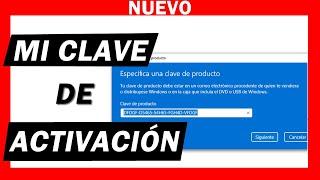  Cómo SABER la CLAVE de Licencia de  Windows 11, 10 | Cómo EXTRAER la CLAVE de producto de mi Pc