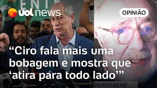 Ciro Gomes precisa explicar para o povo o que é ‘janjismo’, diz Kotscho