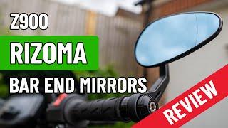 Kawasaki Z900 Bar End Mirrors | Rizoma Reverse Radial Review | The BikeFather