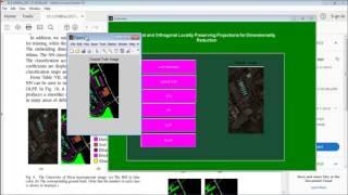 Orthogonal Locality Preserving Projections for Dimensionality Reduction projects