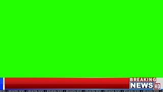 Green Screen Frame Breaking News Lower Third | For CapCut and Kinemaster | Free To Use
