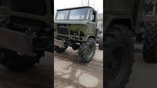 ГАЗ-66 с дизельным двигателем Mercedes OM 352