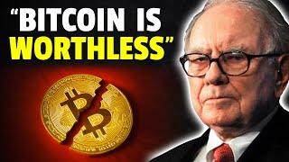 Warren Buffett: Why You Should NEVER Invest In Bitcoin (UNBELIEVABLE)