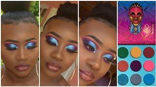 Juvia's Place Palette Tutorial- The Warrior 3 Palette-MAKEUP FOR BLACK WOMEN