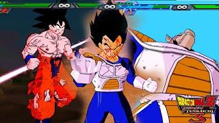 DBZ BT3 MOD - Goku VS. Vegeta Anime Accurate Story Mode + ISO Update (Anime Edition)