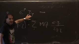 ARKANI HAMED, Nima, Spacetime & Quantum Mechanics, Total Positivity & Motives. Lecture 4 - 09/12/19