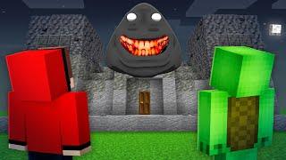 Why Scary ADULT POU From PYRAMED ATTACK HOUSE JJ and Mikey At Night in Minecraft - Maizen