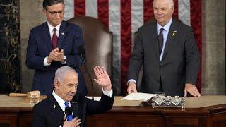 Netanyahu al Congresso Usa: "Guerra a Hamas fino alla vittoria totale"