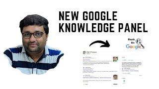 New Google Knowledge Panel | Get Verified On Google | Google Knowledge Graph Creation