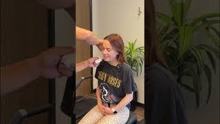 Her first ear adjustment ever! #congestion #chiropractor
