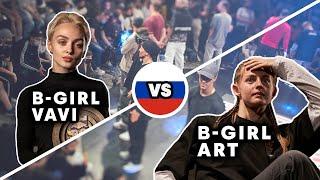 B-Girl Vavi vs. B-Girl Art | Red Bull BC One Cypher Russia 2021