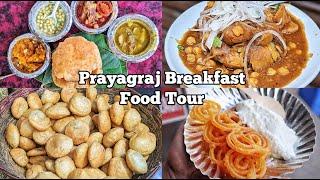 Prayagraj Breakfast Food Tour | Prayagraj naashta | Best Breakfast in Prayagraj | Indian Street food