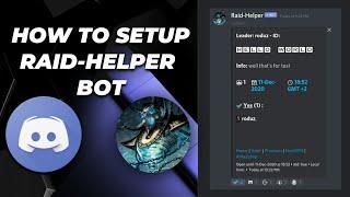 how to setup Raid-Helper bot discord on your discord server very easily on Android/iOS | Event & fun