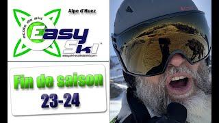 Ecole de ski Alpe d'Huez Easyski – Dernier ski et fin de saison – 23-24