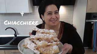 CHIACCHIERE di CARNEVALE - Ricetta friabile e bollosa