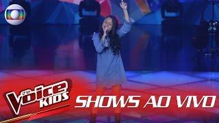 Júlia Tavares canta 'Piloto Automático' no The Voice Kids Brasil - Shows ao Vivo