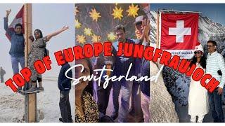 Jungfraujoch - Top Of Europe | Switzerland Trip |Swiss Highest peak|Telugu vlogs @MalleboinaMayuri