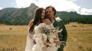 Boho Colorado Wedding at the Flagstaff House Boulder | Bry & Luke