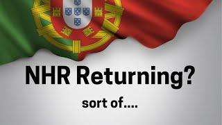 A "Version" of NHR Tax Regime Coming Back To Portugal @traveltidbitsrus