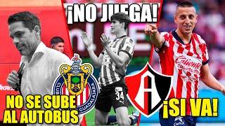 Gago no se sube al autobús; Piojo sí va; Hormiga no | noticias Chivas