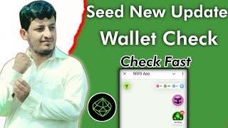 Seed Airdrop New updates || How to login Seed Airdrop Account