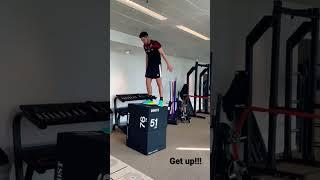 122 cm box jump #football #physics #soccer #physiotherapy #rehab