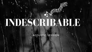 Indescribable // Sebastian Simon  //  - Acoustic Cover