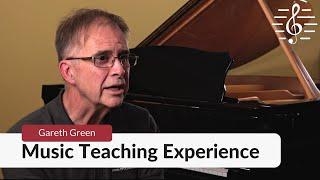 Music Teaching Experience - An Interview with Gareth Green from Music Matters