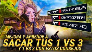 GANA TUS 1 VS 3 MÁS FÁCIL CON ESTOS CONSEJOS EN APEX LEGENDS // LeXuZz21