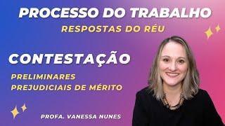 CONTESTAÇÃO TRABALHISTA