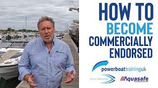 How to Become Commercially Endorsed