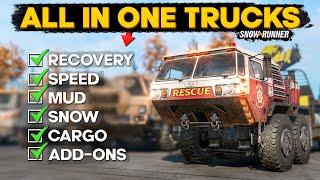 5 Trucks That can Do All things in SnowRunner You Must Need in Game