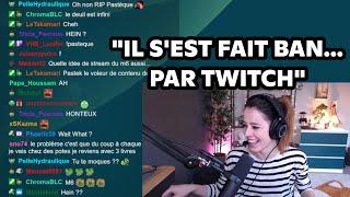 Un modérateur d'Angle Droit BAN par Twitch