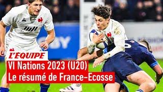 VI Nations 2023 (U20) - Les Bleuets écrasent l'Écosse avec un festival d'essais à la clé