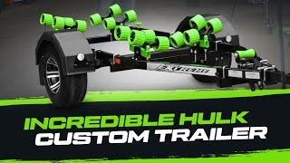 INCREDIBLE HULK TRAILER! Ultimate Seadoo RXTX RS Custom Trailer | Jetski Trailer 101