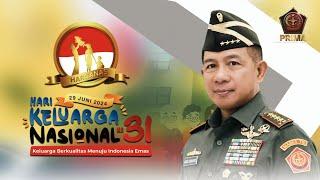 Panglima TNI Mengucapkan: Selamat Hari Keluarga Nasional ke-3129 Juni 2024"