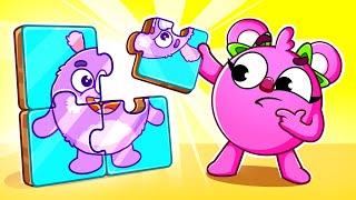 Toys Body Puzzle  Let’s Match the Pieces!Funny Kids Songs And Nursery Rhymes by Baby Zoo